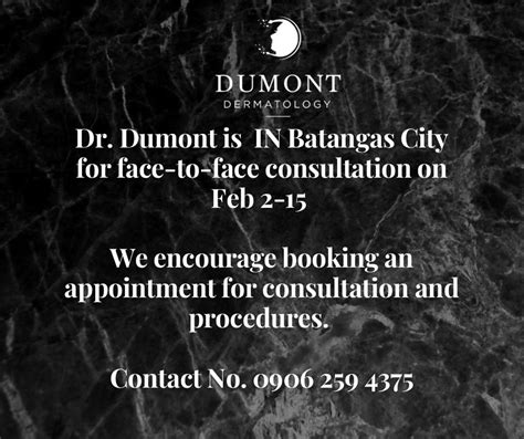 Dr. Dumont Domingo Dermatology Clinic in Batangas City, .